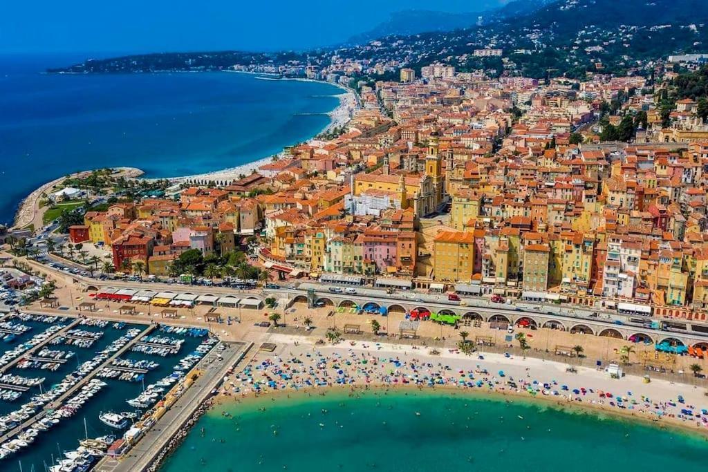 Menton Carre D'Or - Private Garage Daire Dış mekan fotoğraf